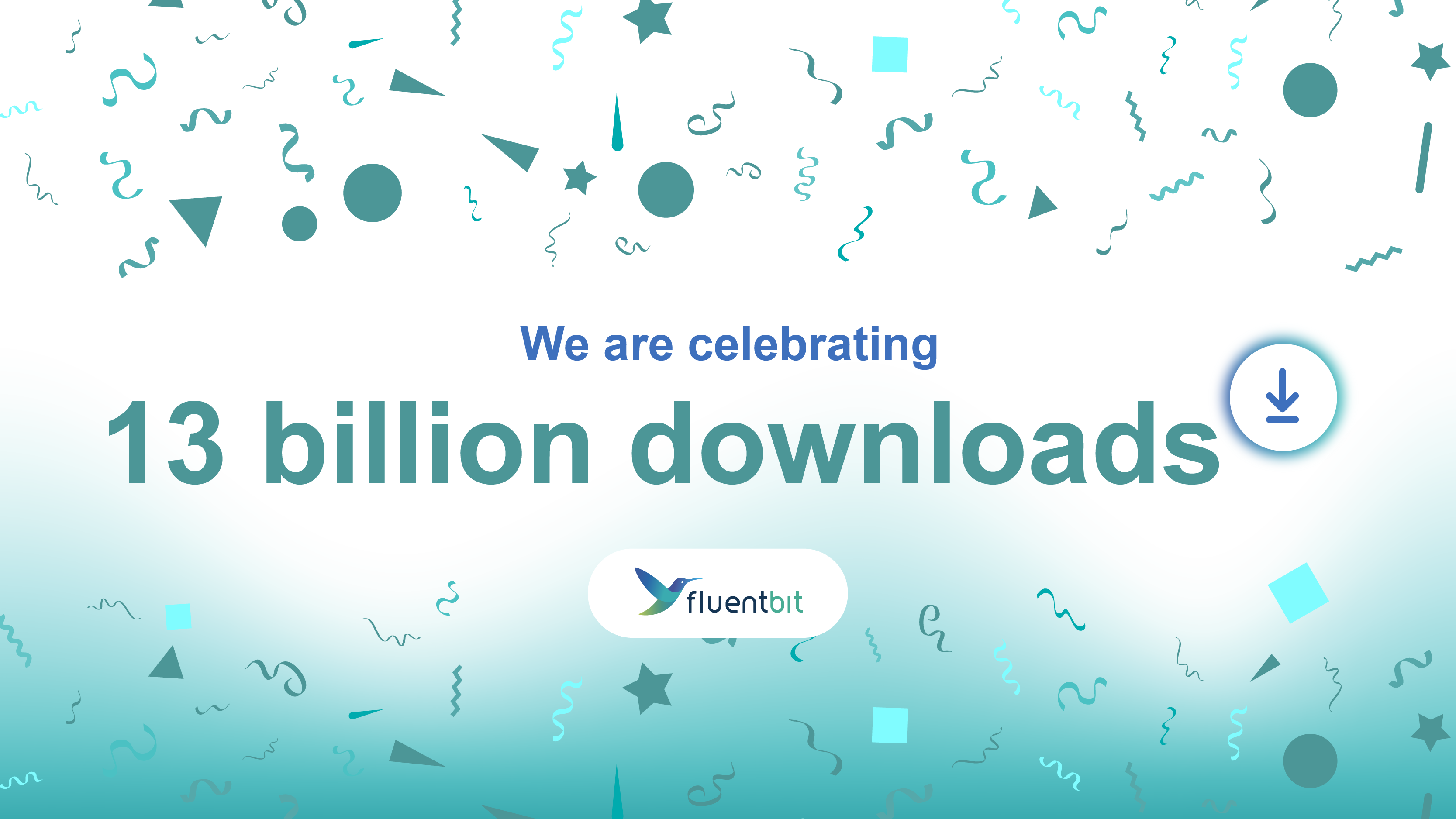 We are celebrating 13 billion downloads